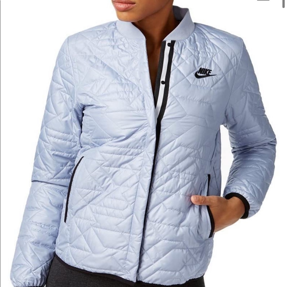 Nike Sportswear Quilted Jacket - Glacier Grey